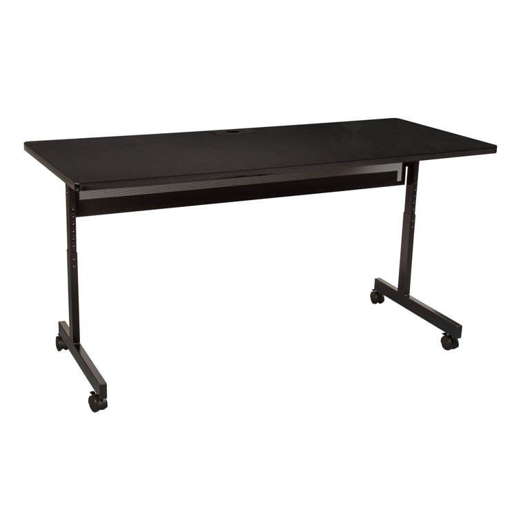 Learniture Adjustable Height MultiStudent Computer Desk with Wheels